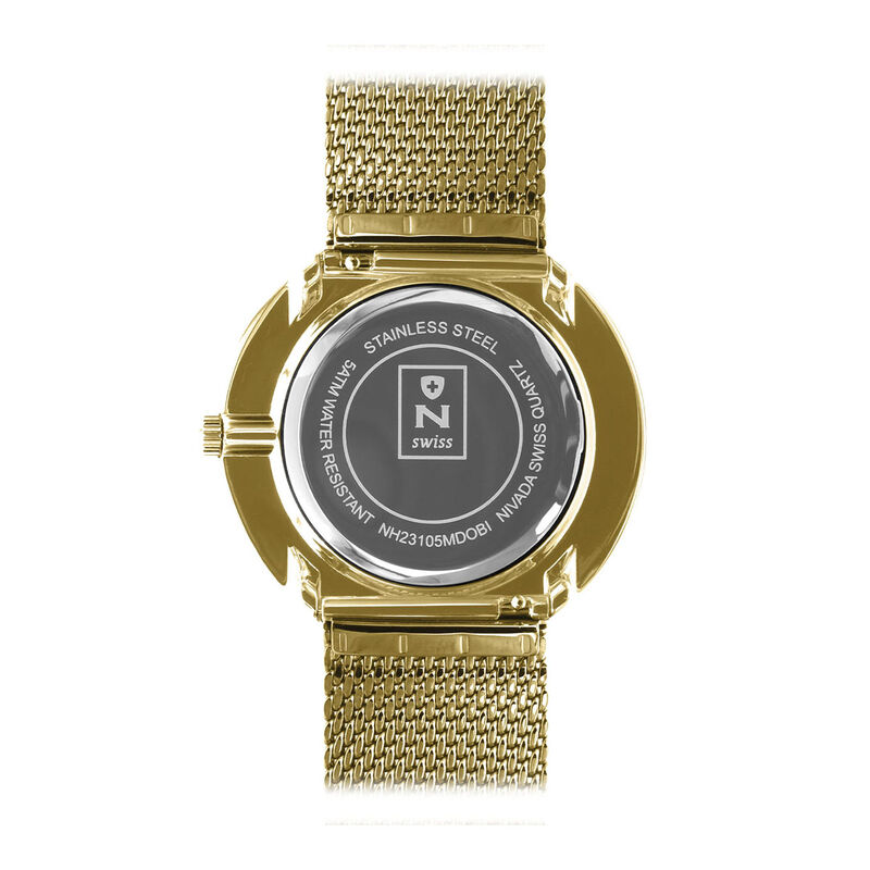 Reloj Nivada Executive Cab. Dor/Dor Carat Blanc... image number null