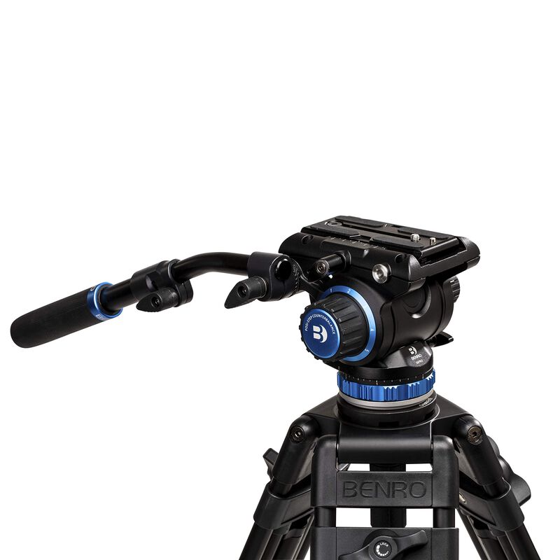 Cabezal De V&iacute;deo Fluid Video Head Benro S6 Pro ... image number null