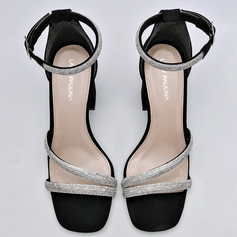 Lady Paulina Zapatillas de fiesta para mujer ne... image number null