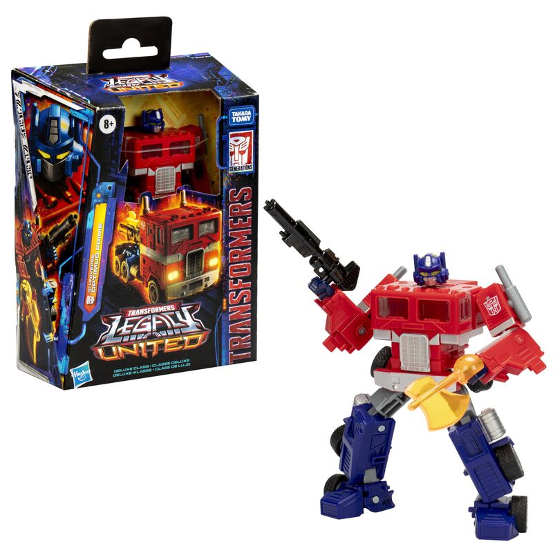 Figura De Acci&oacute;n Transformers Legacy United Del... image number null