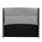 Cabecera King Size Dicasa Becca Plata