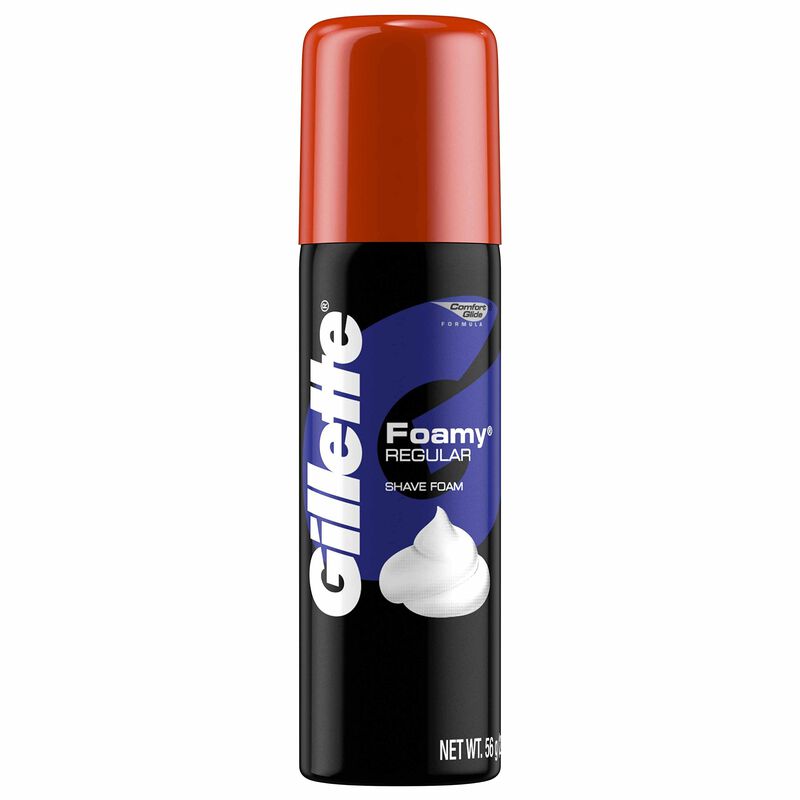 Espuma De Afeitar Gillette Foamy Regular 60 Ml image number null