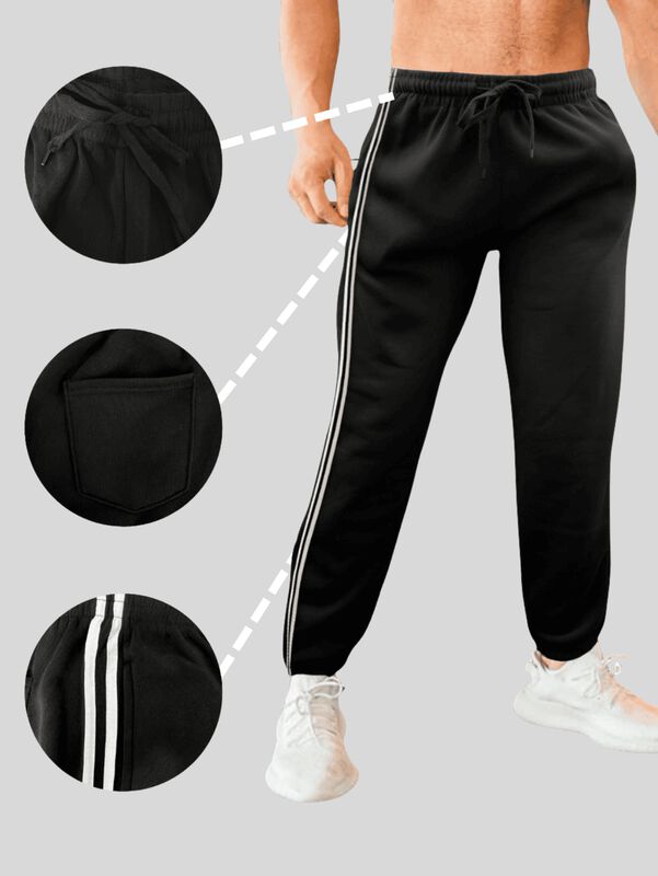 Jogger Pants Hombre De Felpa Gym Pans Pant-044 ... image number null