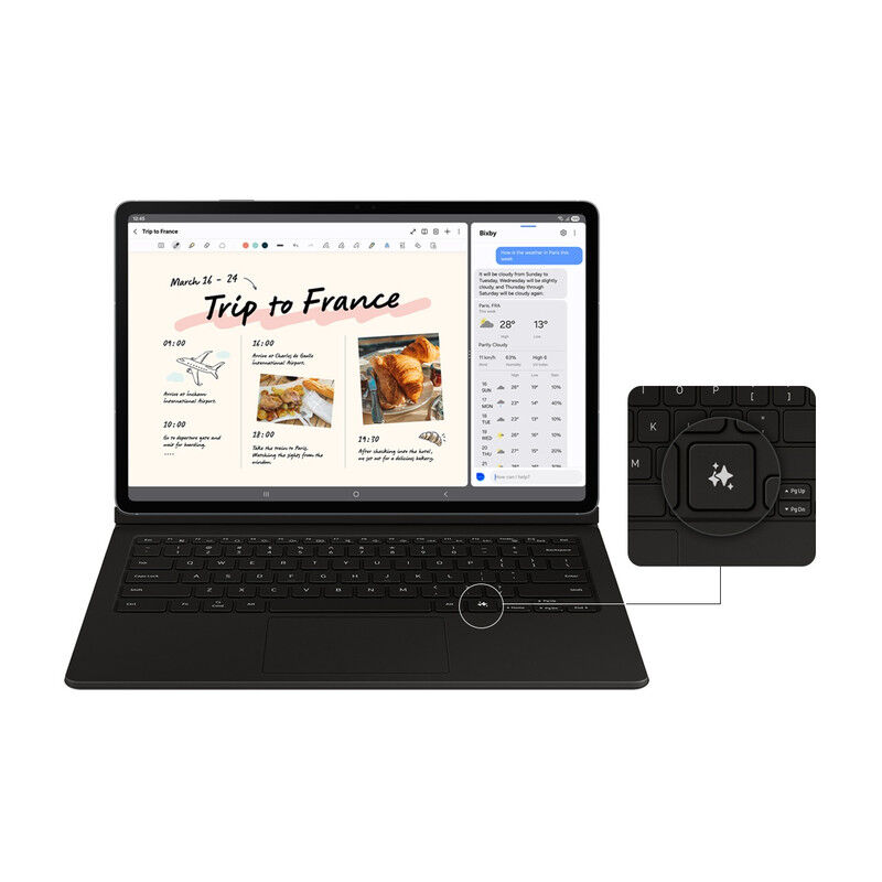 Samsung Galaxy Tab S10 FE+ Azul 256GB image number null