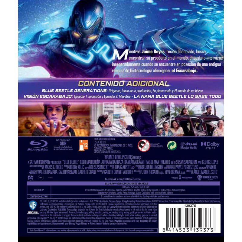 Blue Beetle (blu-ray) [blu-ray] image number null