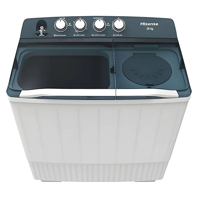 Lavadora Semiautom&aacute;tica Doble Tina 20 Kilos His... image number null