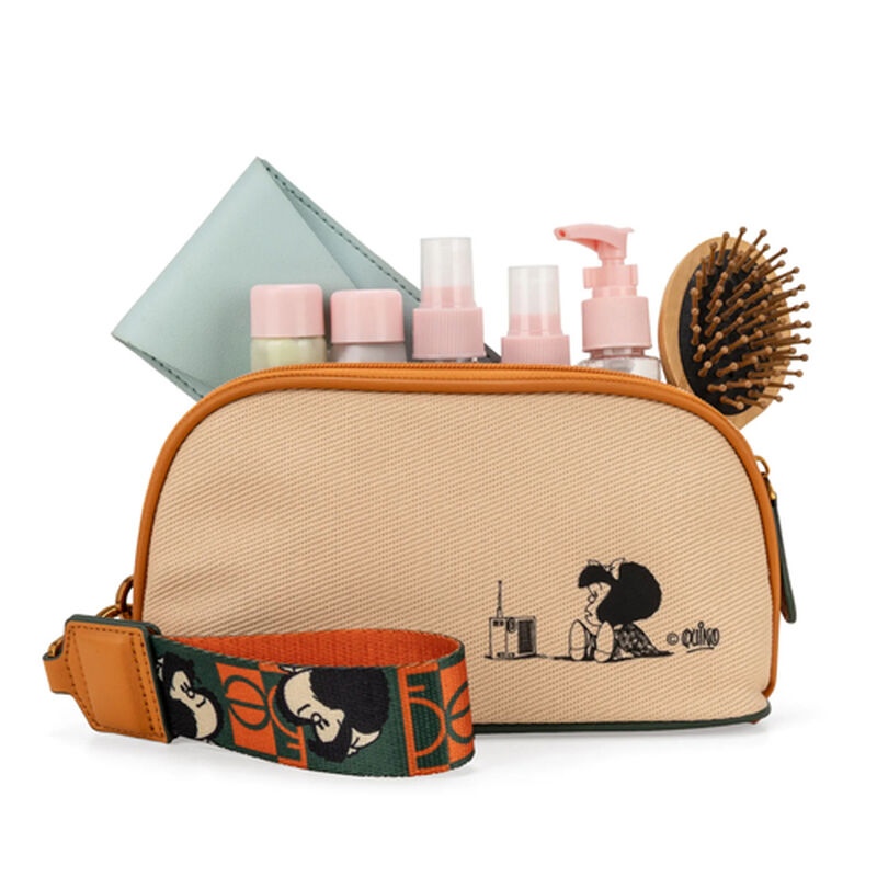 Cosmetiquera Cloe Grande Color Ocre I25 524 image number null