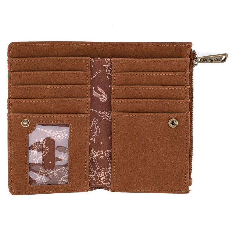 Cartera Bi-fold Loungefly Harry Potter Con Esta... image number null