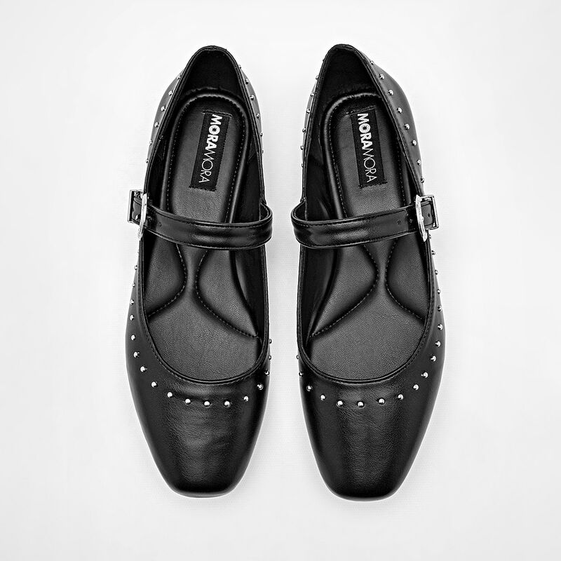 Moramora Balerina para mujer negro image number null