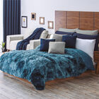 COBERTOR SHAGGY PACHICALIENTITO AZUL KS/XL-QS