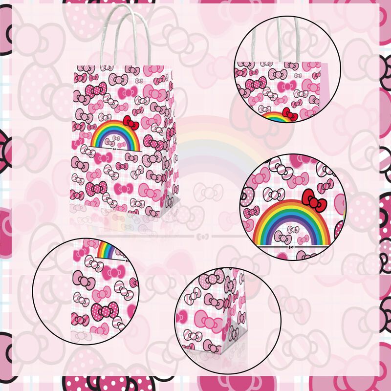 Bolsas De Regalo Cnmoaoags Hello Cat Birthday P... image number null