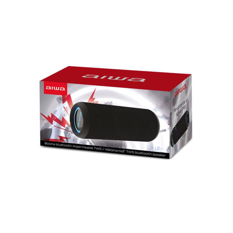 Bocina Bluetooth Portátil AIWA AWKF4B-NEGRA Imp... image number null