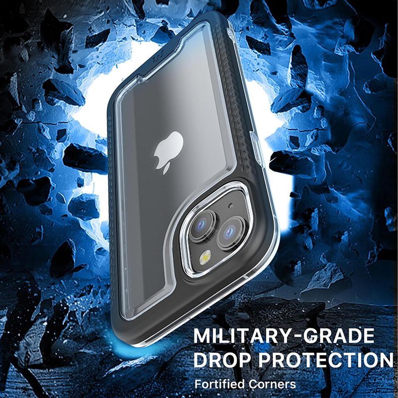 Funda MYBAT Lux para iPhone 14 PLUS Negra con m... image number null