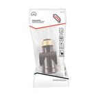 Portal&aacute;mpara de baquelita con dos contactos polarizados embolsado