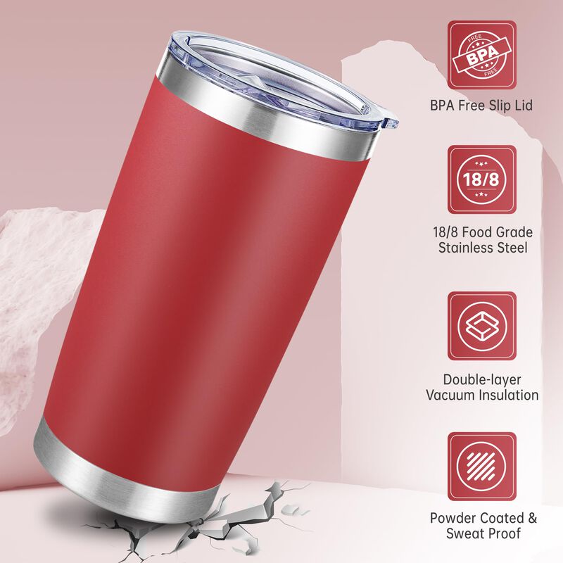 Vaso T&eacute;rmico Cool Yoleb 591 ml Acero Inoxidable... image number null