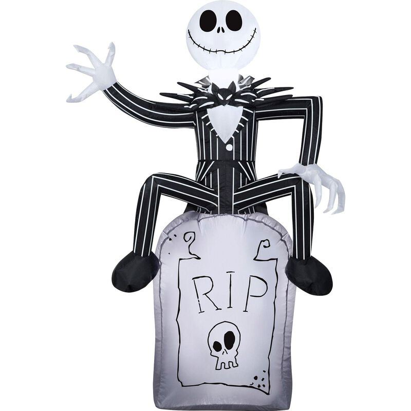 Hinchable Jack Skellington En Tombstone Disney ... image number null