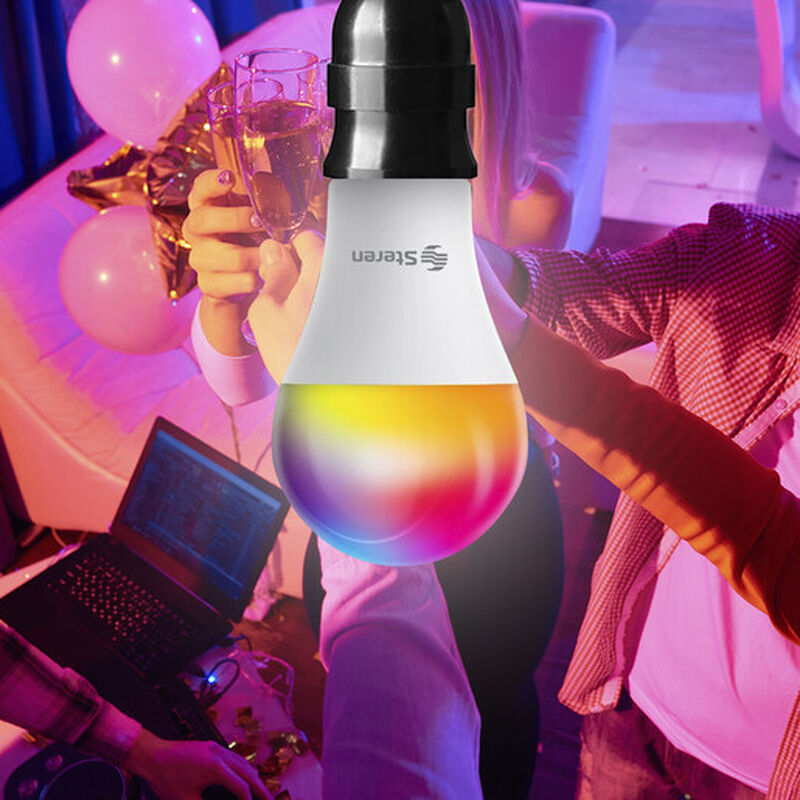 3 Focos Led Wi-Fi Rgb+W Multicolor De 10 W image number null