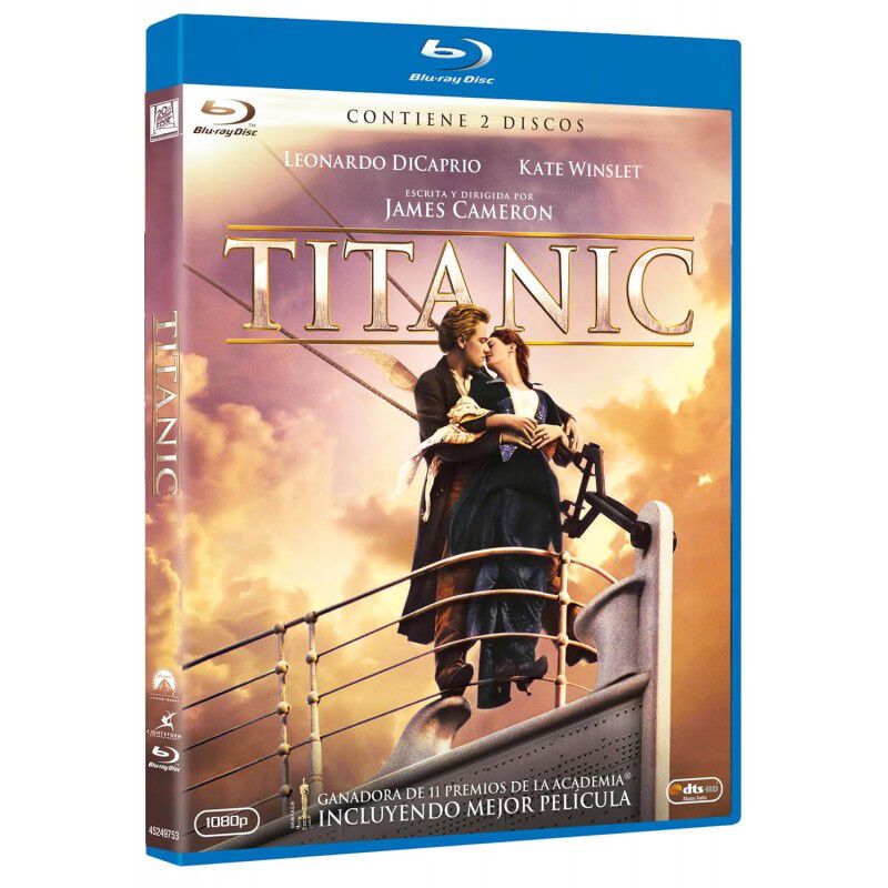 Titanic (Blu-ray con extras) [Blu-ray] (1997) image number null