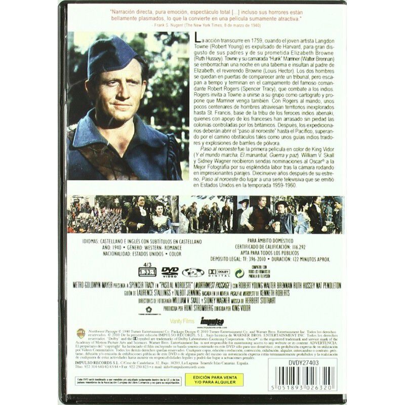 Pasaje Al Noroeste [dvd] image number null