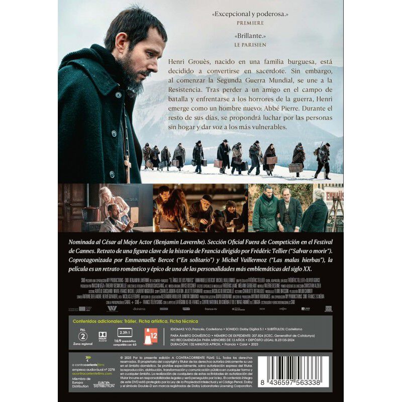 El &aacute;ngel de los Pobres [DVD] (2023) L'Abb&eacute; Pier... image number null