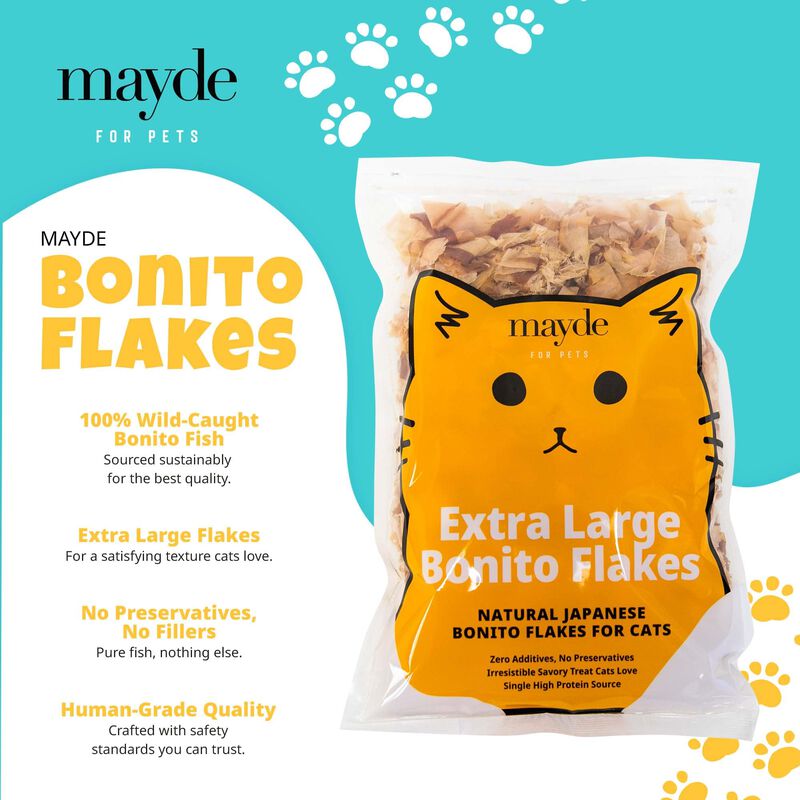 Treats Mayde Bonito Flakes Para Perros Y Gatos,... image number null