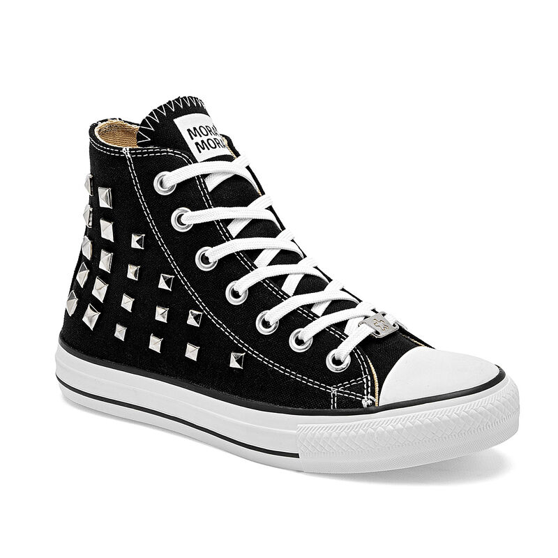 Moramora tenis bot&iacute;n  para mujer negro cod 1413... image number null