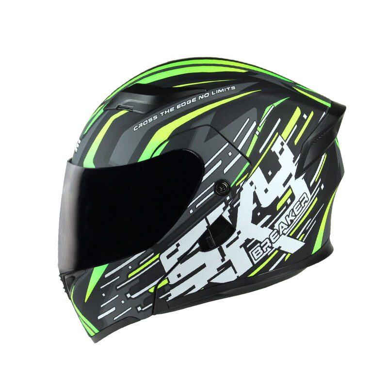 Casco Abatible Para Moto Edge Boss Skybreaker C... image number null