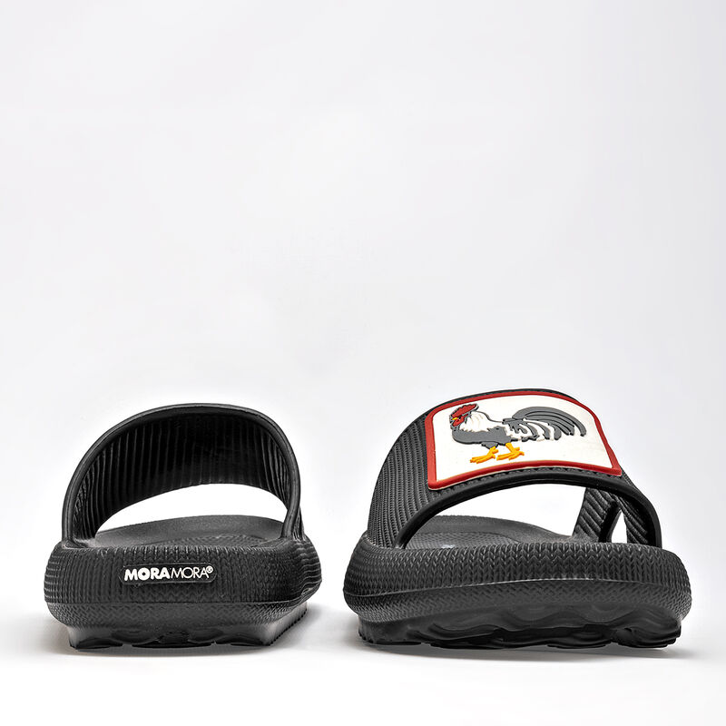 Moramora Sandalia para hombre negro image number null