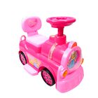 Correpasillos Con Toldo Desmontable, Bast&oacute;n De Empuje, Remolque Y Luces Para Ni&ntilde;as De 1 A 3 A&ntilde;os Rosa