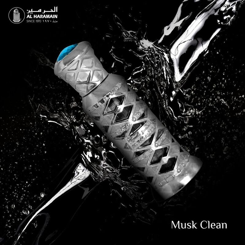 Perfume Al Haramain Musk Clean, Aceite De Perfu... image number null