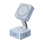 Cargador Inal&aacute;mbrico Magsafe 2 En 1 Ugreen Qi2 De 25 W Plegable