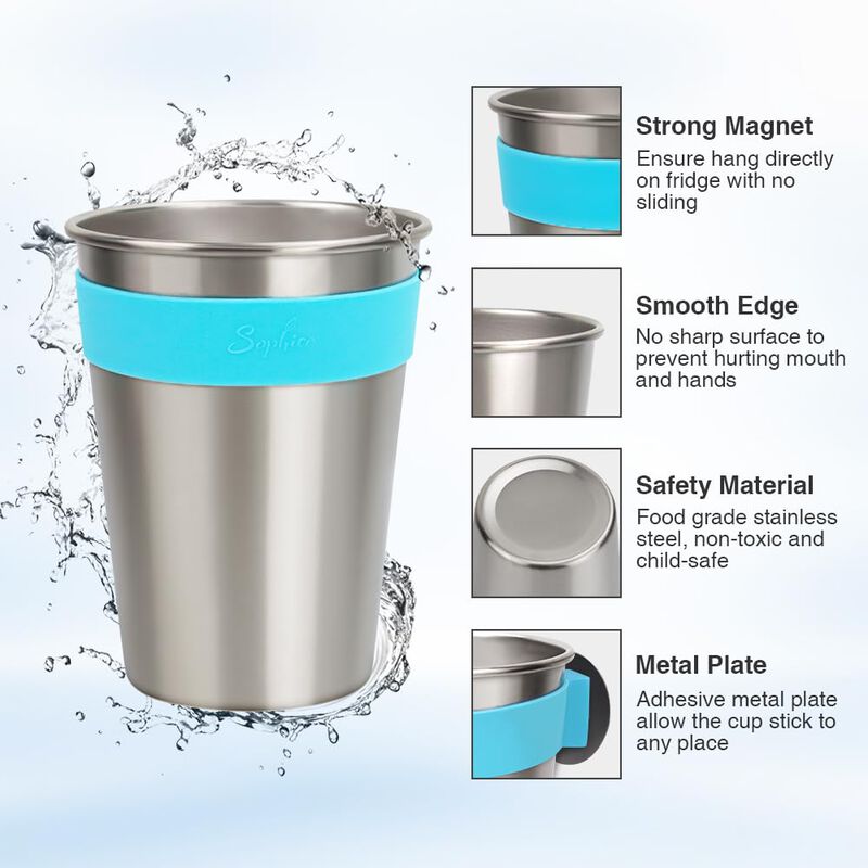 Vaso De Beber Sophico 355 ml Acero Inoxidable -... image number null