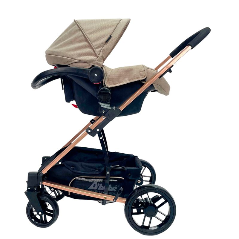 Carriola D'Bebé Travel System Crown Beige END15 image number null