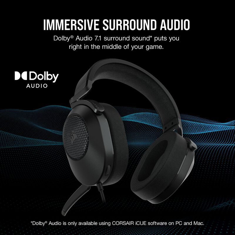 Auriculares Para Juegos Corsair Hs65 Surround C... image number null