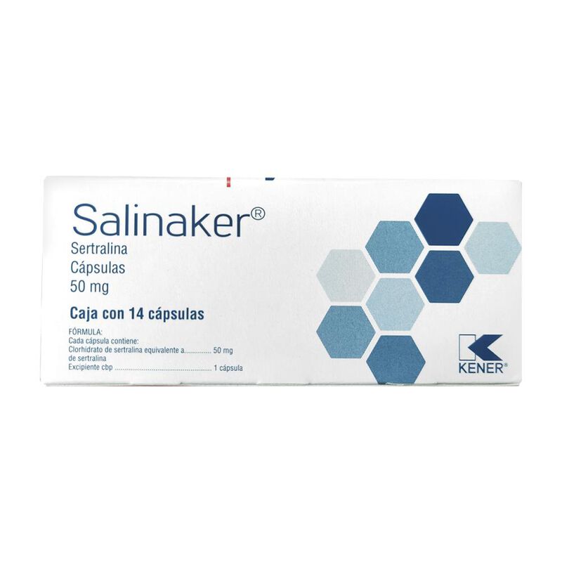 Salinaker 50 Mg 14 C&aacute;psula(s) image number null