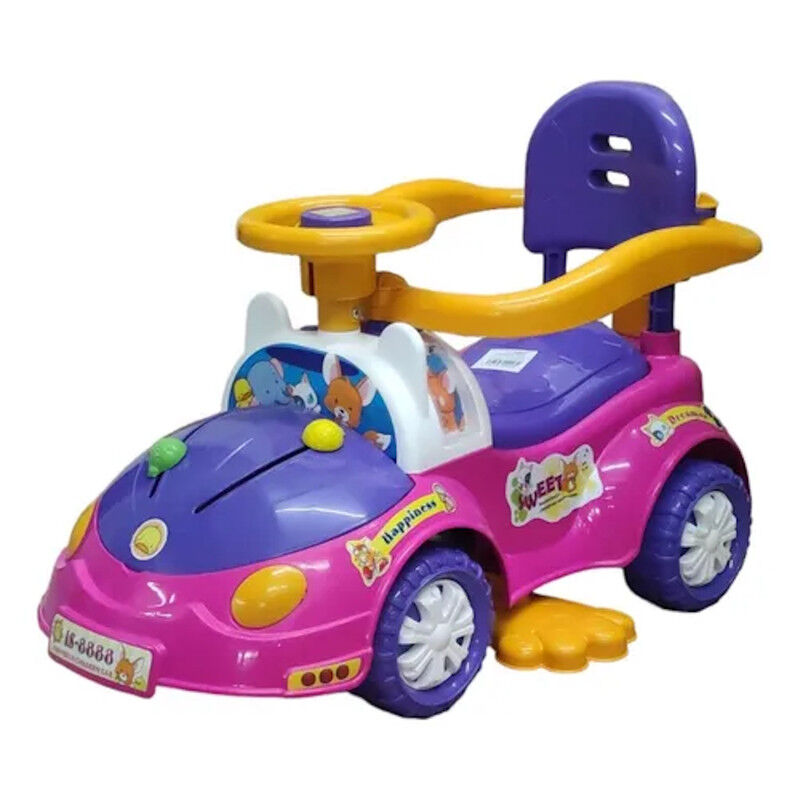 Montable Infantil 4 En 1 Rosa Cajuela Bast&oacute;n Gu... image number null