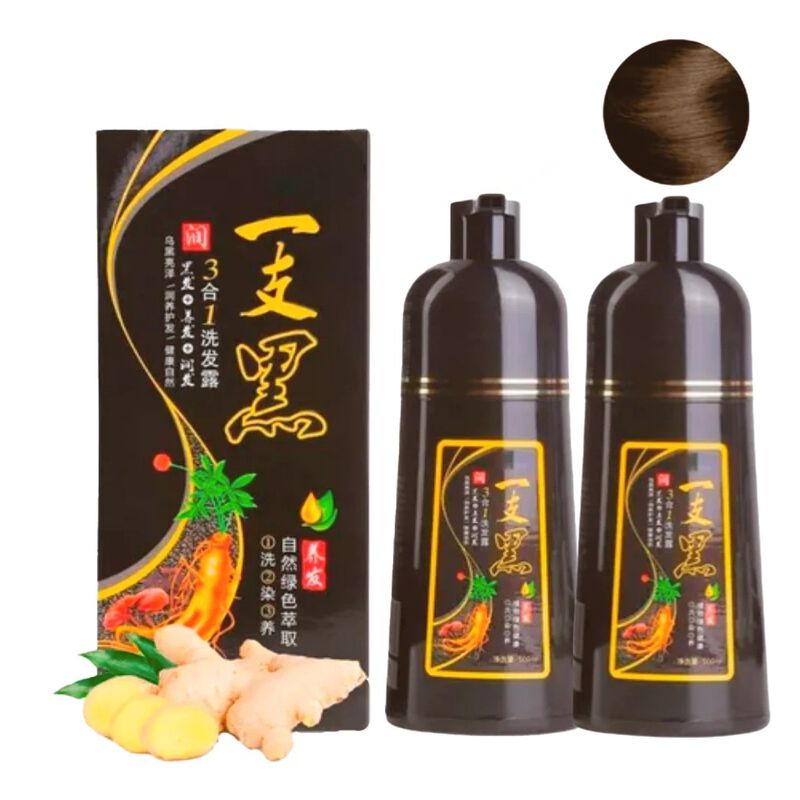 D&uacute;o Shampoo con Color Meidu de 500 ml Tono Cast... image number null