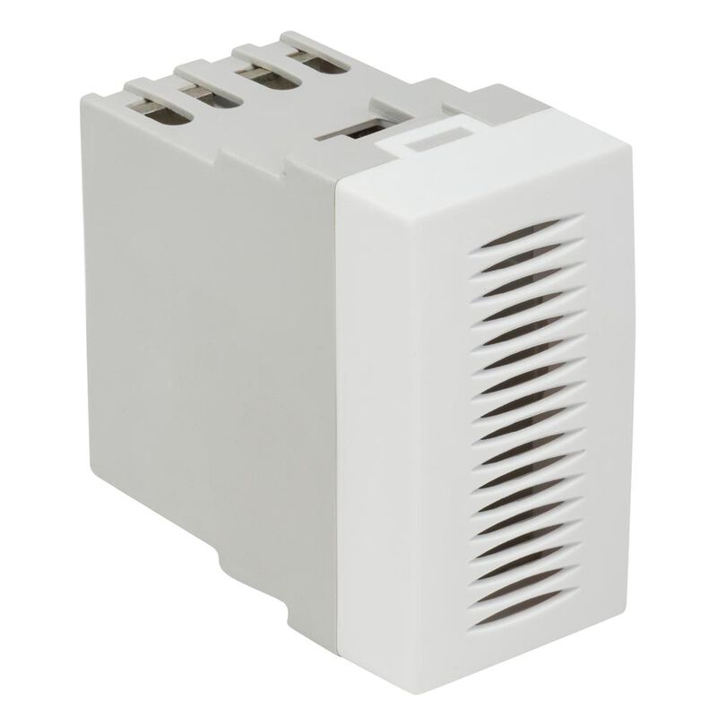 Timbre Zumbador Scudetto Prime, Blanco Brillant... image number null