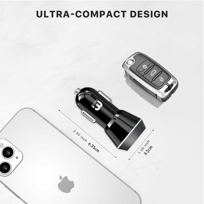 Cargador Auto Plug In Mybat Usb-c Pd 20w Negro ... image number null