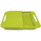 Tabla Para Cortar con Colador Chopping Board Verde