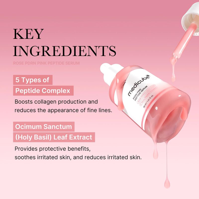 Serum Medicube Rose Pdrn Pdrn Pink Peptide Para... image number null