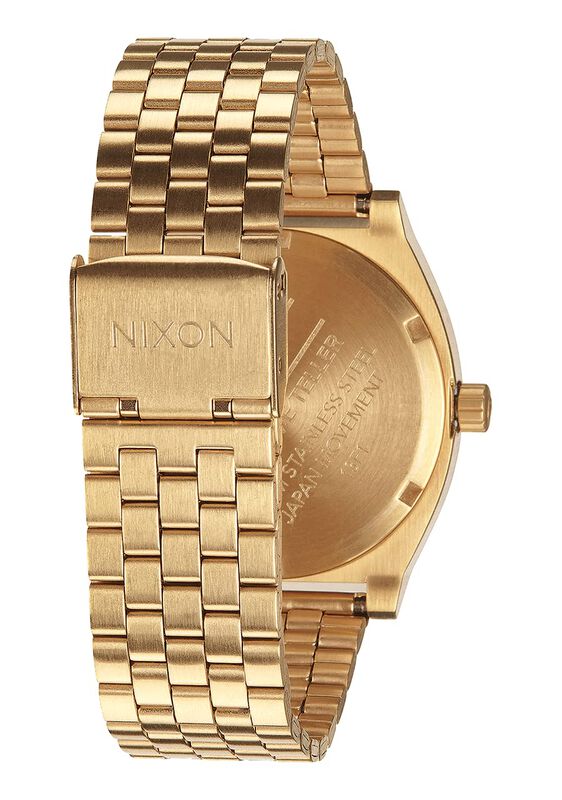 Reloj Nixon Time Teller Sunray, Color Dorado Y ... image number null