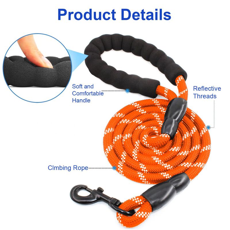 Correa Doble Mingxpets Bungee 3.6&ndash;15.8 kg Naran... image number null