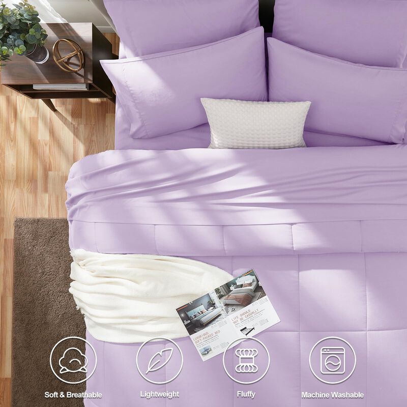 Juego De Edred&oacute;n Cozylux Para Cama Tama&ntilde;o Queen... image number null