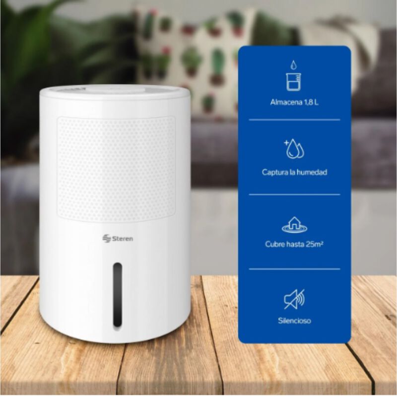 Deshumidificador electr&oacute;nico con tanque de 1.8 ... image number null