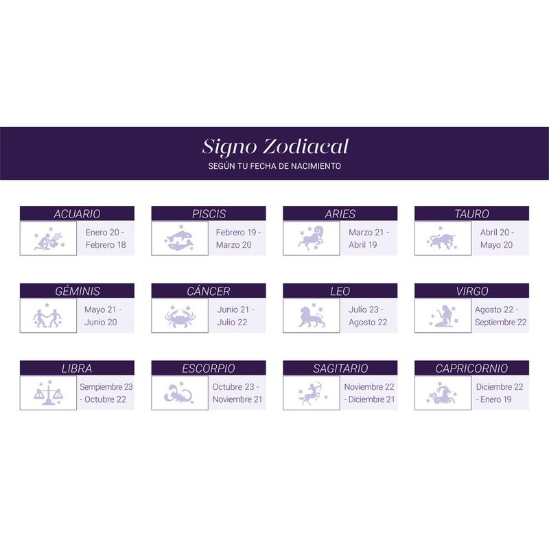 Collar Signo Zodiacal Hor&oacute;scopo, Ba&ntilde;o Oro 18k R... image number null