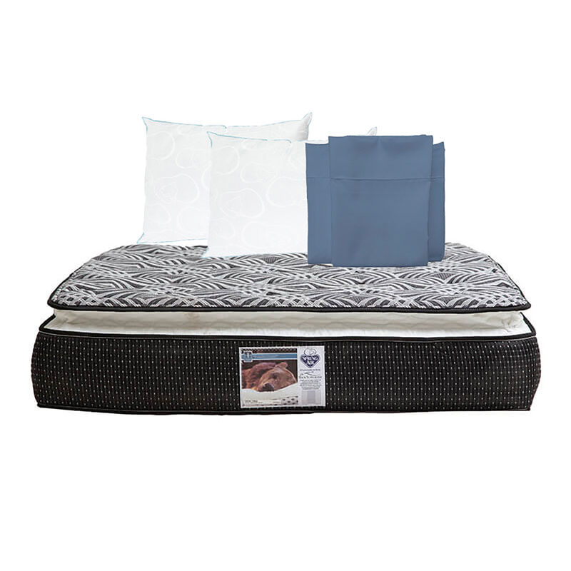 Colchón Queen Size Spring Air Omega + 2 Almohad... image number null