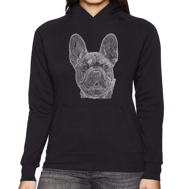 Sudadera Con Capucha Word Art Para Mujer - Bull... image number null