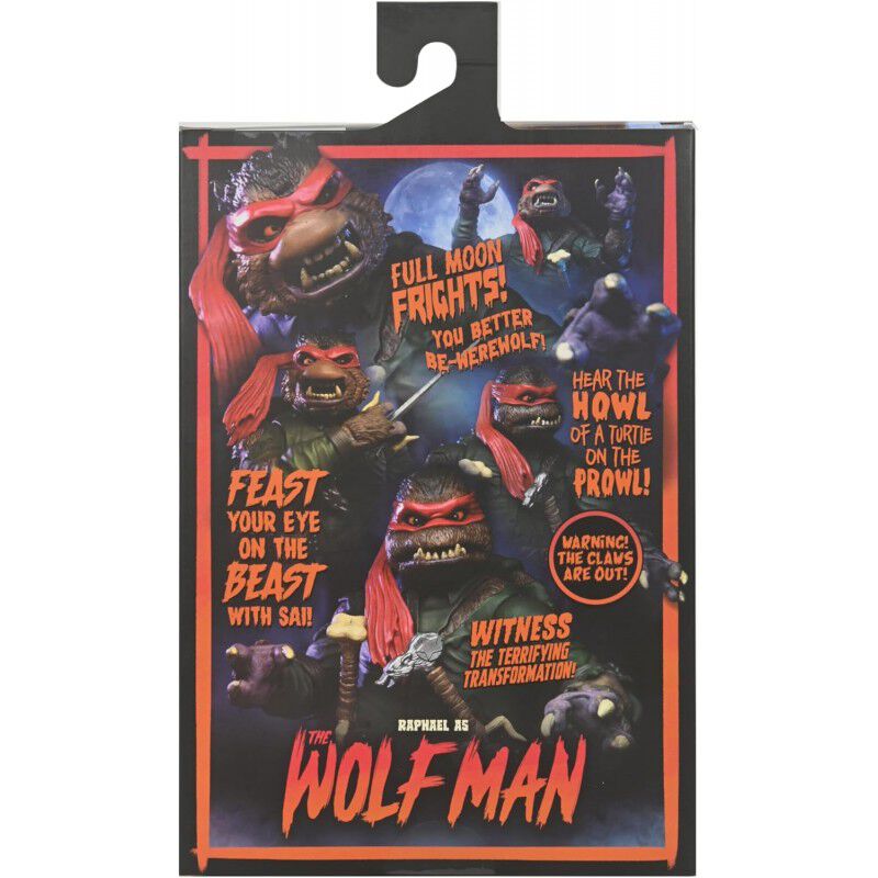 Figura Ultimate Raphael Wolf Man TMNT Universal... image number null