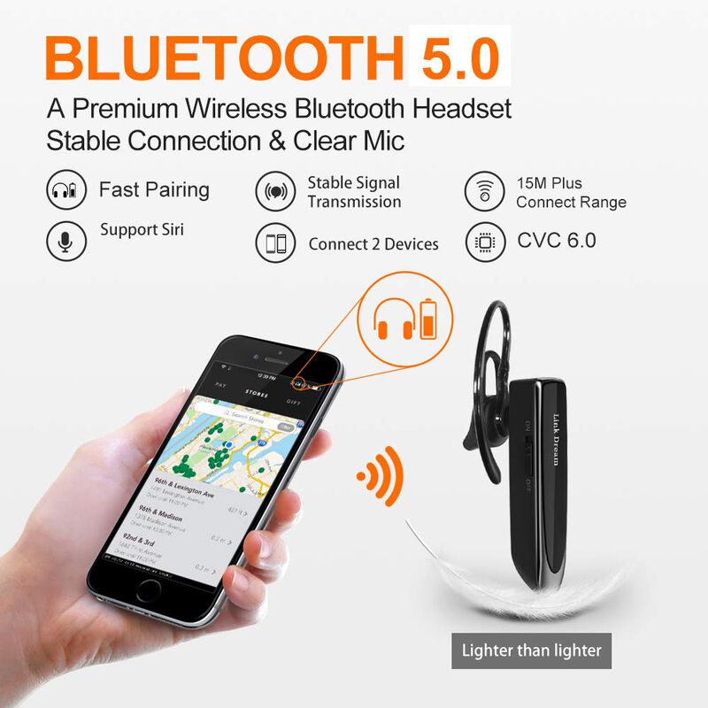 Auricular Bluetooth Link Dream Para Tel&eacute;fono Ce... image number null